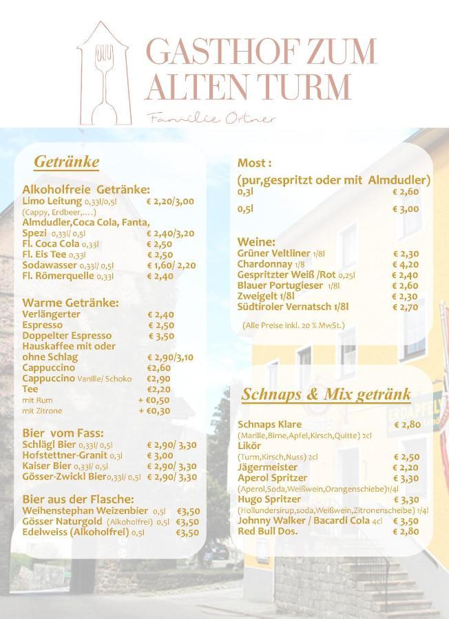 Gasthof 'Zum Alten Turm' Haslach an der Mühl المظهر الخارجي الصورة